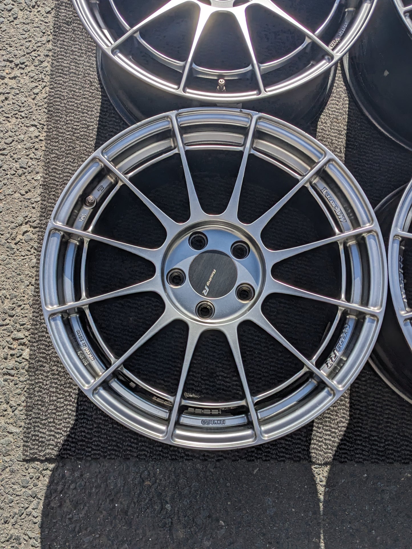 18x8.0 Enkei NT03RR Gunmetal main image 1
