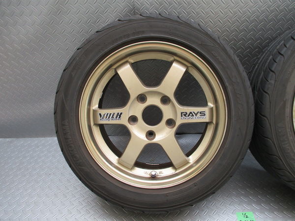 RAYS VOLK RACING TE37 OG PAIR