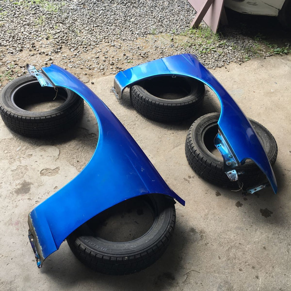 NISSAN SILVIA S14 GENUINE NAVAN ZENKI FRONT FENDERS WINGS PAIR