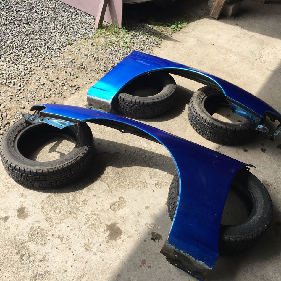 NISSAN SILVIA S14 GENUINE NAVAN ZENKI FRONT FENDERS WINGS PAIR