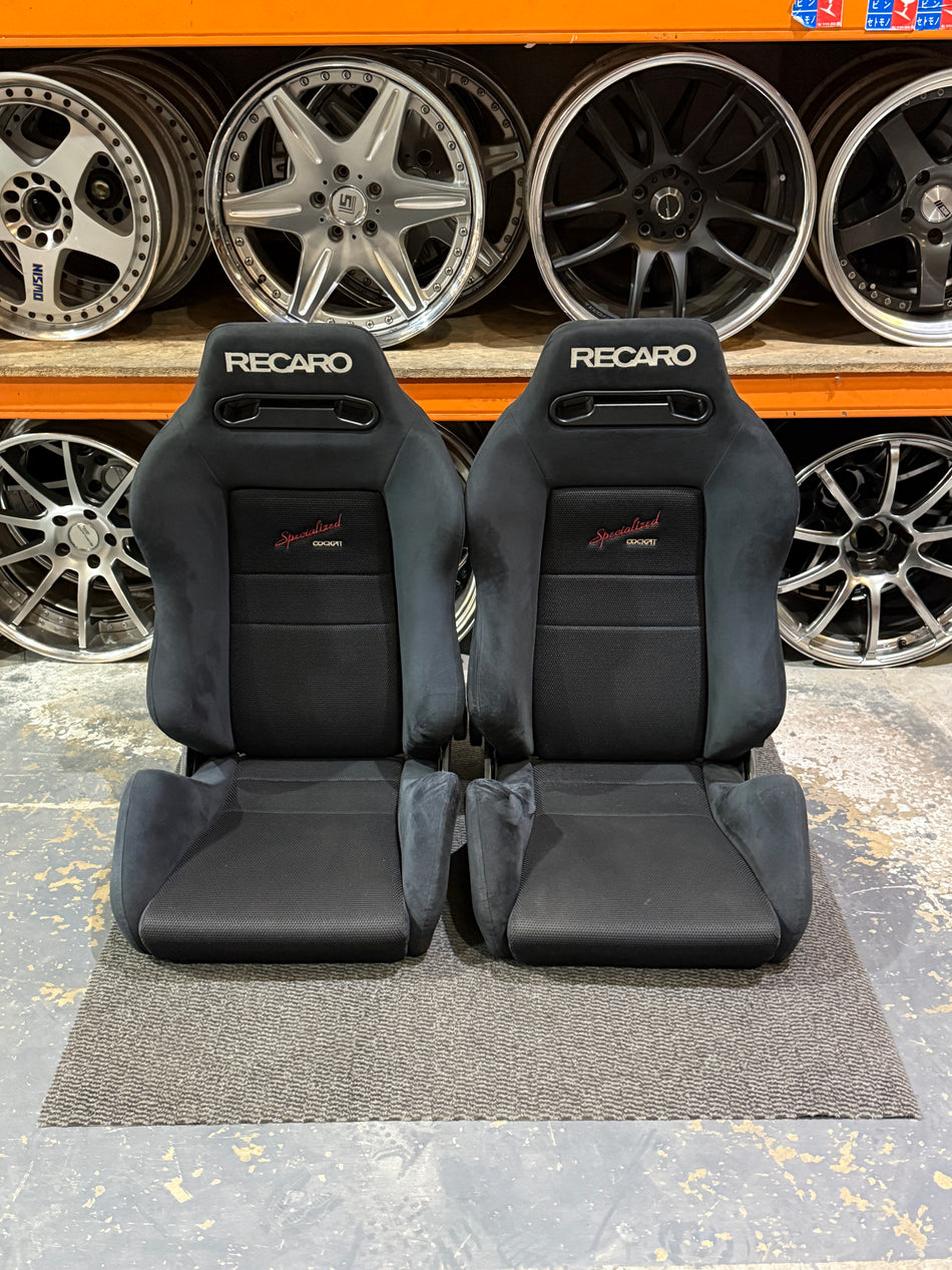 RECARO SR3 SPECIALISED COCKPIT EDITION RECLINER RACING SEAT PAIR