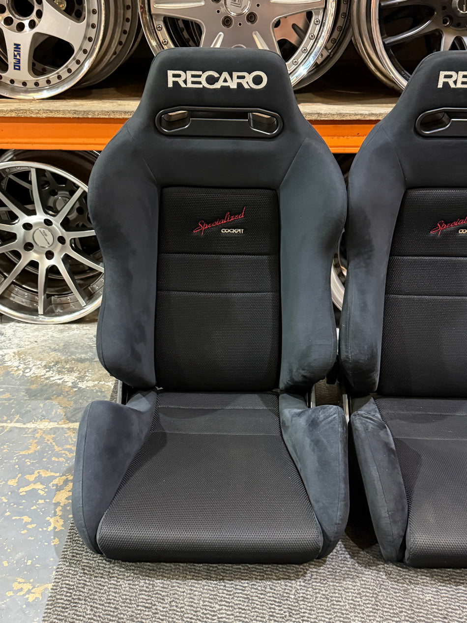 RECARO SR3 SPECIALISED COCKPIT EDITION RECLINER RACING SEAT PAIR