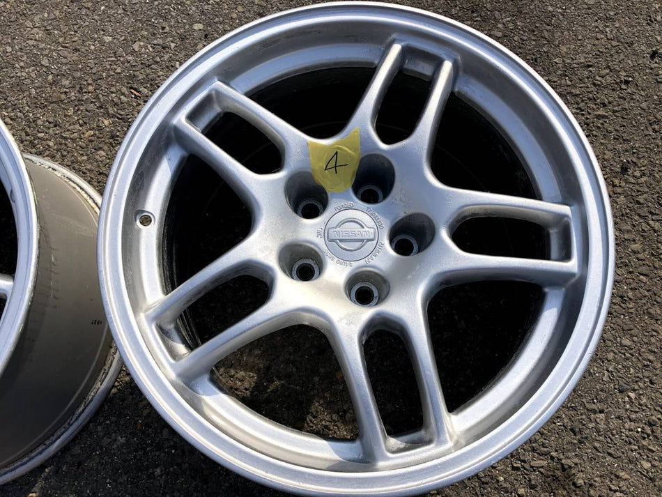 NISSAN SKYLINE R33 GTR GENUINE FORGED WHEELS PAIR