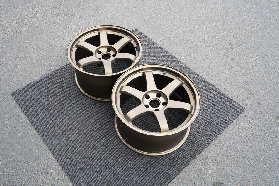 RAYS VOLK RACING TE37 GTR OG BRONZE PAIR