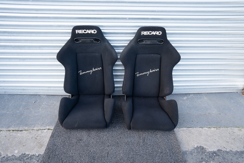 TOMMY KAIRA RECARO SR3 RECLINER RACING SEATS PAIR
