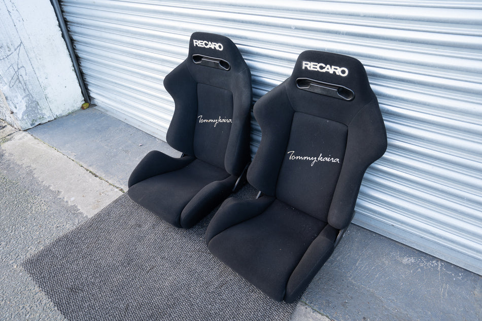 TOMMY KAIRA RECARO SR3 RECLINER RACING SEATS PAIR