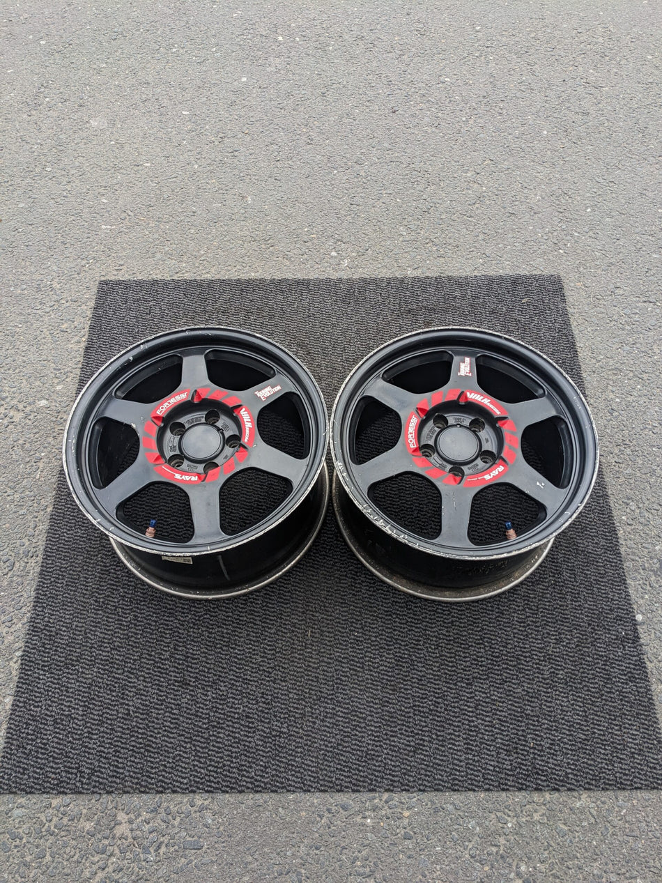 RAYS VOLK RACING TE37 TOURING EVOLUTION FORTESST PAIR