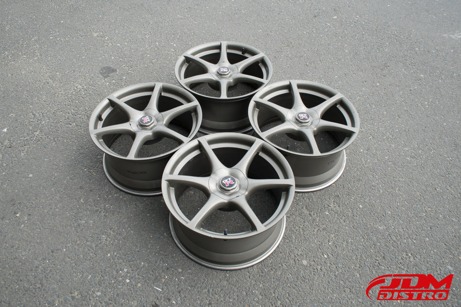 NISSAN SKYLINE R34 GTR GENUINE OEM FORGED WHEELS