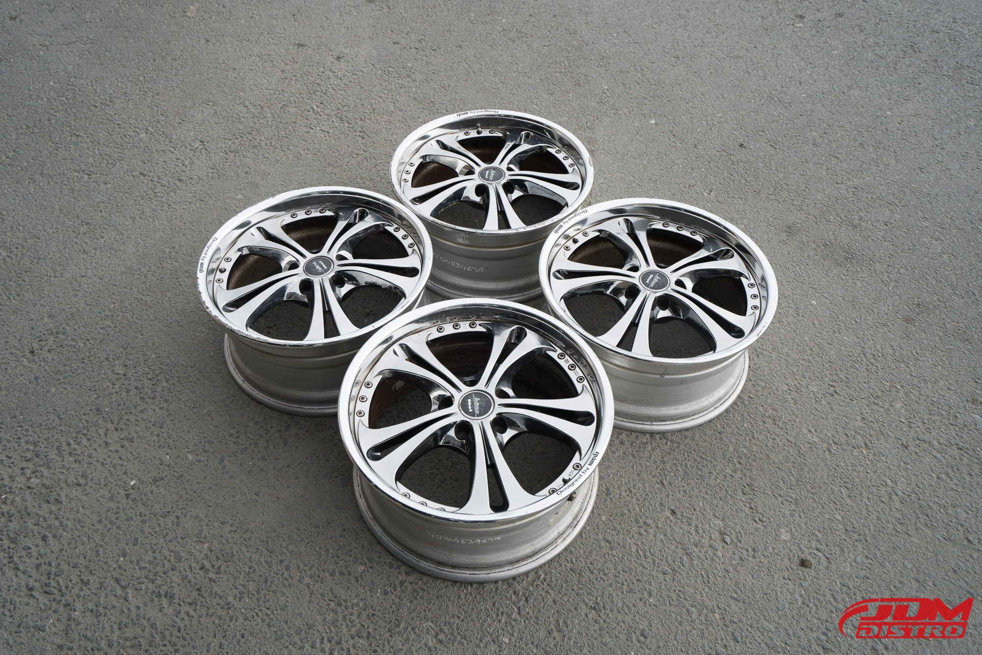 WEDS KRANZE CERBERUS II CHROME - JDM Distro - Buy JDM Wheels