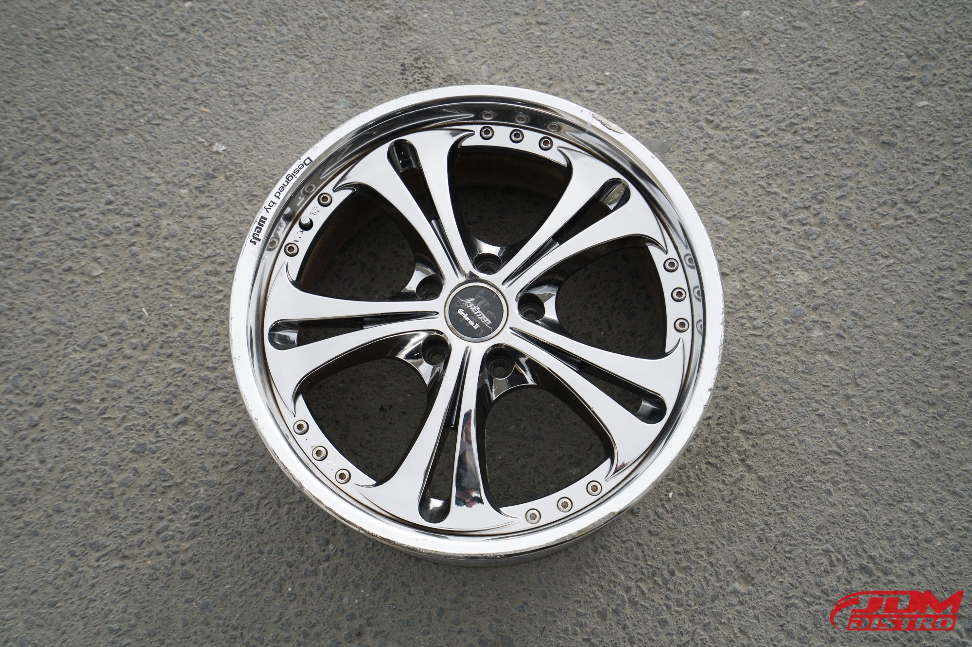 WEDS KRANZE CERBERUS II CHROME - JDM Distro - Buy JDM Wheels