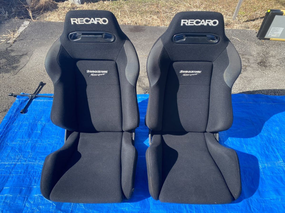 RECARO SR3 BRIDGESTONE LIMITED EDITION RACING SEATS PAIR