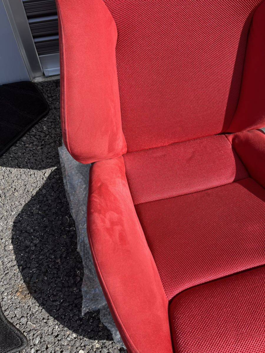 HONDA CIVIC TYPE-R EP3 JDM RECARO RECLINER RACING SEAT PAIR RED