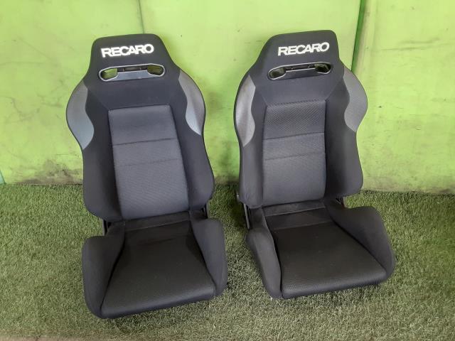 RECARO SR3 TRIAL BLACK RECLINER RACING SEATS PAIR