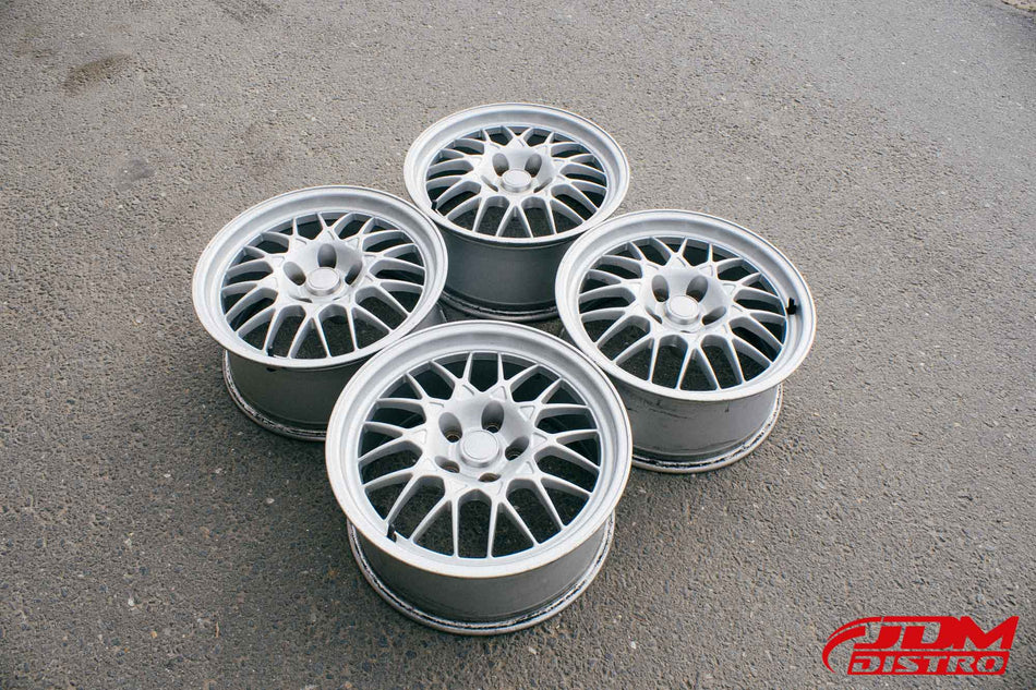 NISSAN SKYLINE R32 GTR V-SPEC GENUINE BBS MESH WHEELS