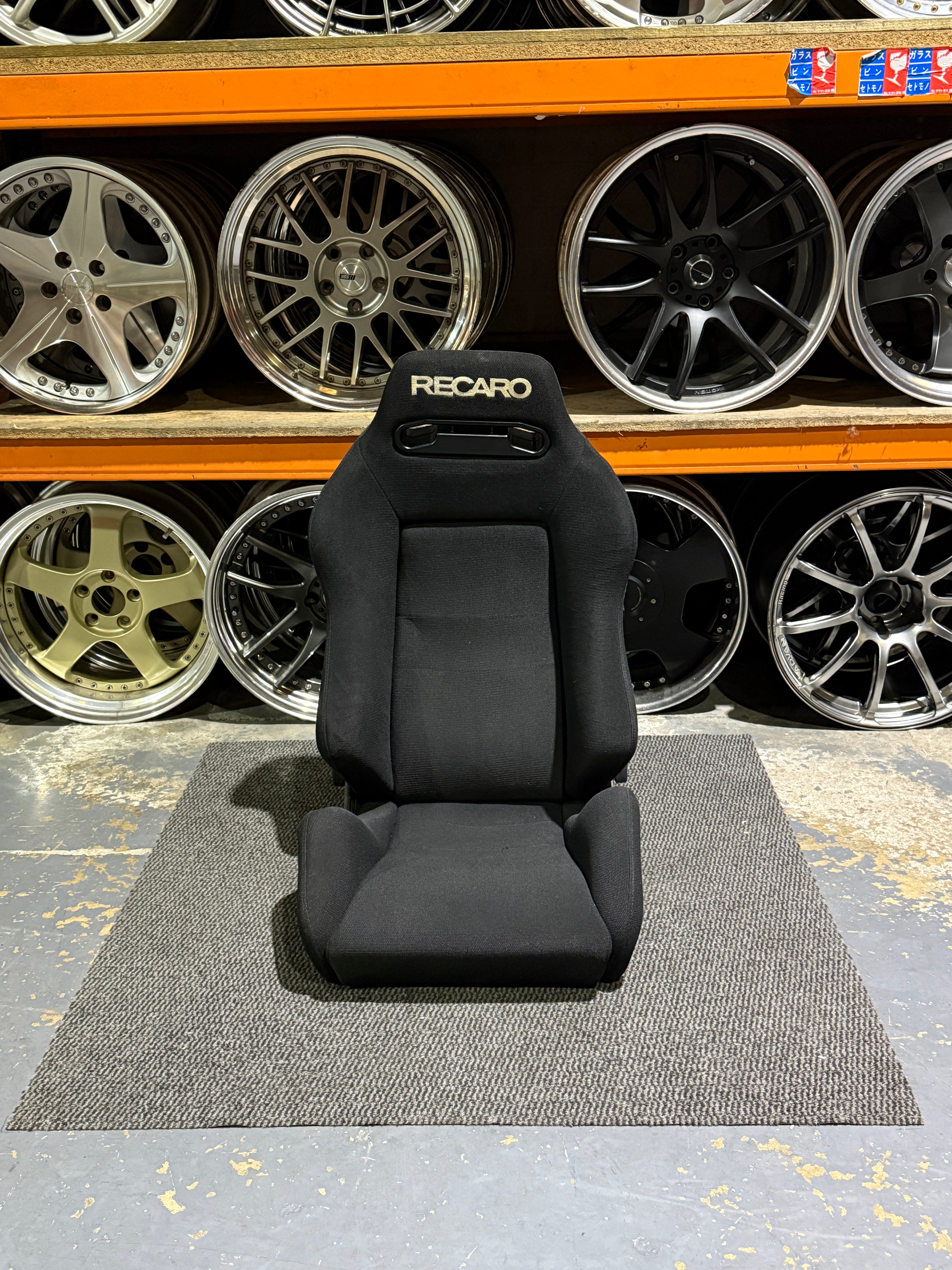 RECARO SR3 TRIAL BLACK RECLINER RACING SEAT - JDM Distro - Buy JDM