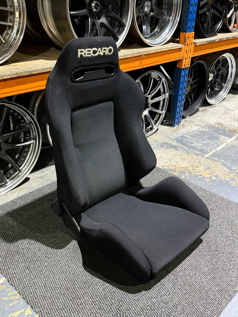 RECARO SR3 TRIAL BLACK RECLINER RACING SEAT