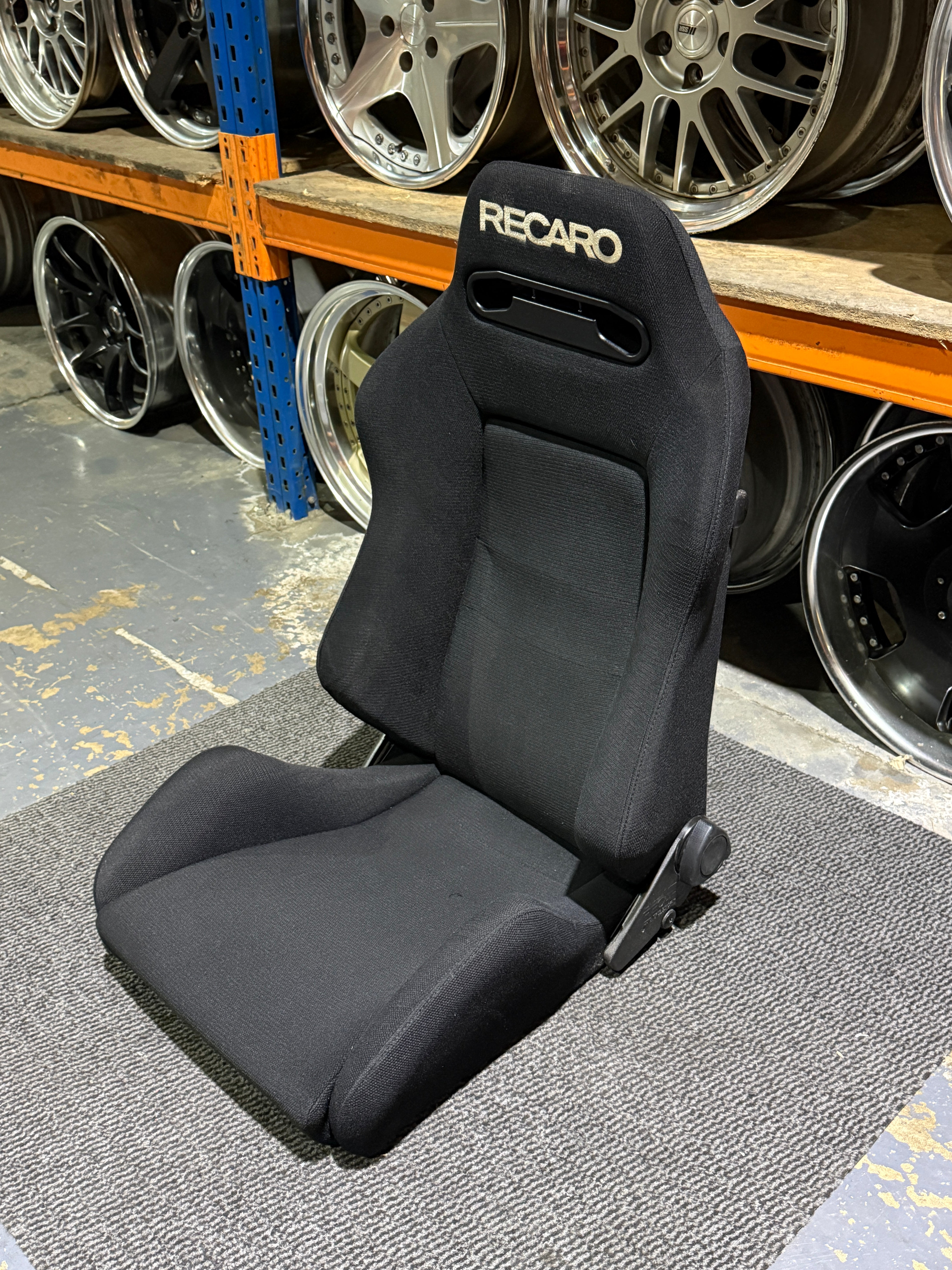 RECARO SR3 TRIAL BLACK RECLINER RACING SEAT - JDM Distro - Buy JDM
