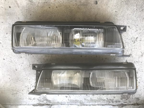 NISSAN S13 SILVIA GENUINE BRICK HEADLIGHTS