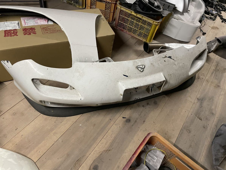 MAZDA RX7 FD3S GENUINE OEM 99 SPEC AERO FRONT BUMPER &amp; LIP