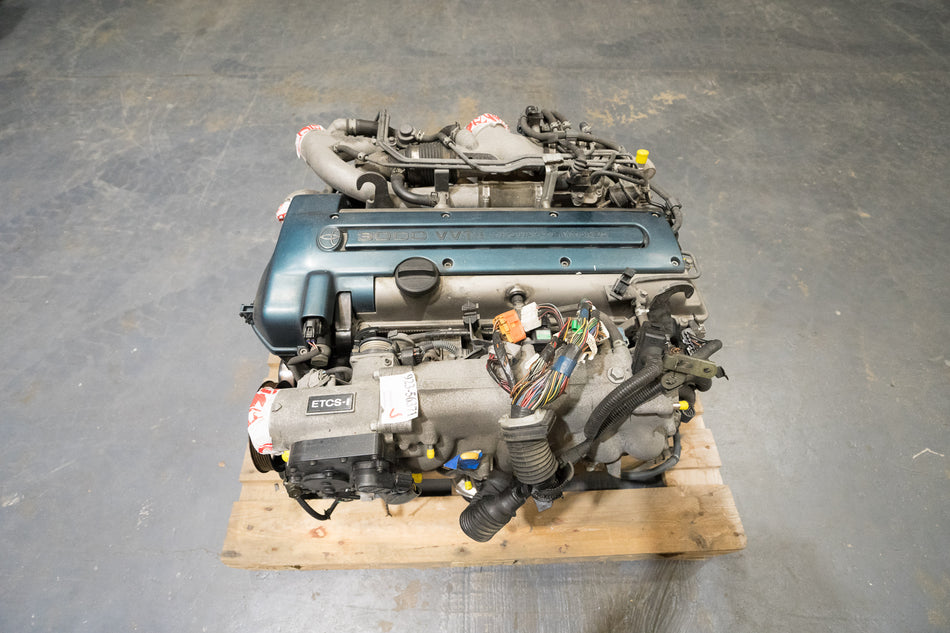TOYOTA SUPRA JZA80 ARISTO JZS161 2JZGTE VVTI ENGINE