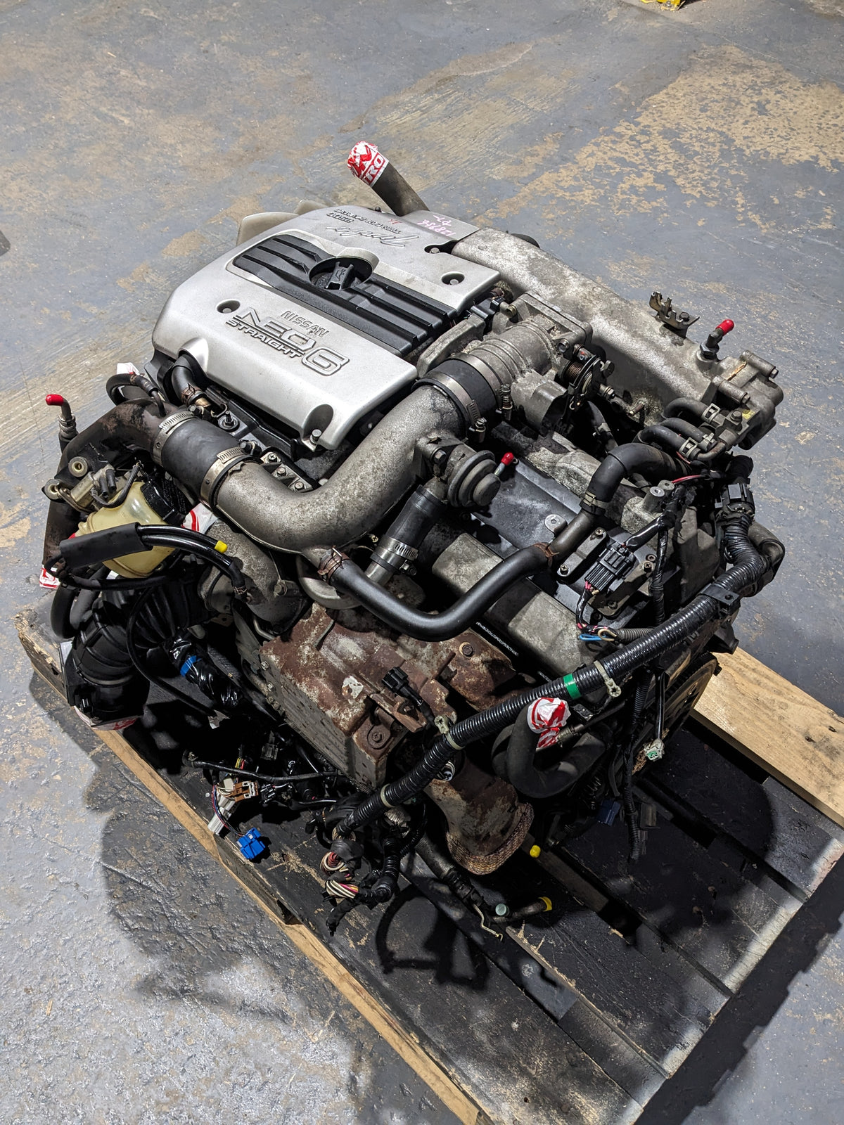 NISSAN SKYLINE R34 / STAGEA WGC34 RB25DET NEO ENGINE - JDM Distro - Buy ...