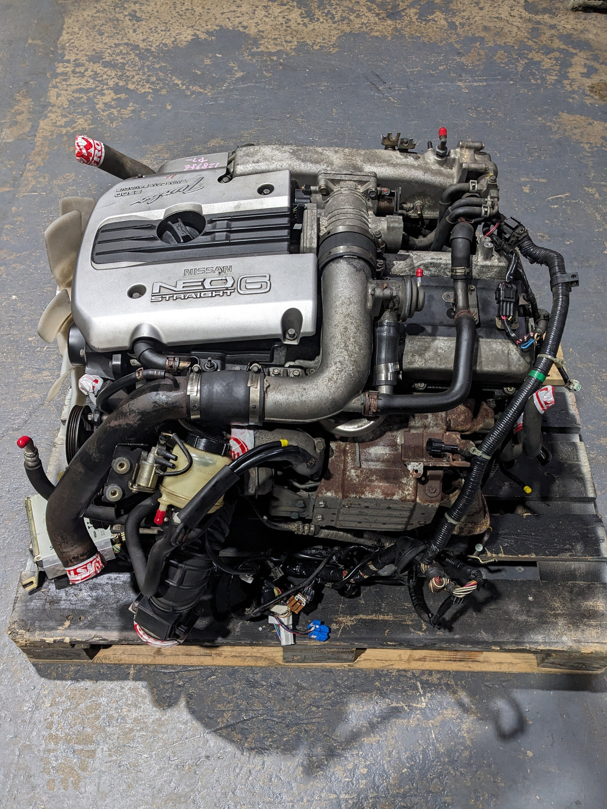 NISSAN SKYLINE R34 / STAGEA WGC34 RB25DET NEO ENGINE - JDM Distro - Buy ...