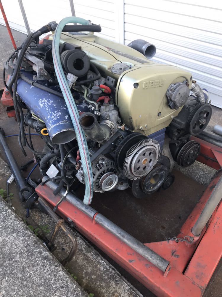 NISSAN SKYLINE R33 GTR RB26DETT ENGINE