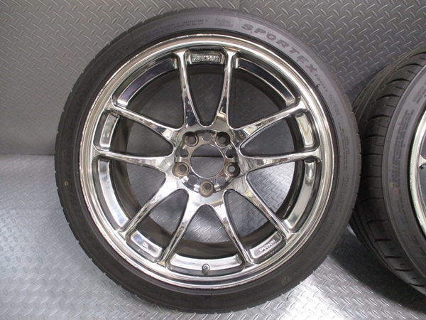 WORK EMOTION CR KAI OG CHROME PAIR