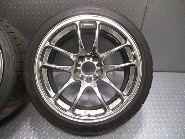WORK EMOTION CR KAI OG CHROME PAIR - JDM Distro - Buy JDM Wheels
