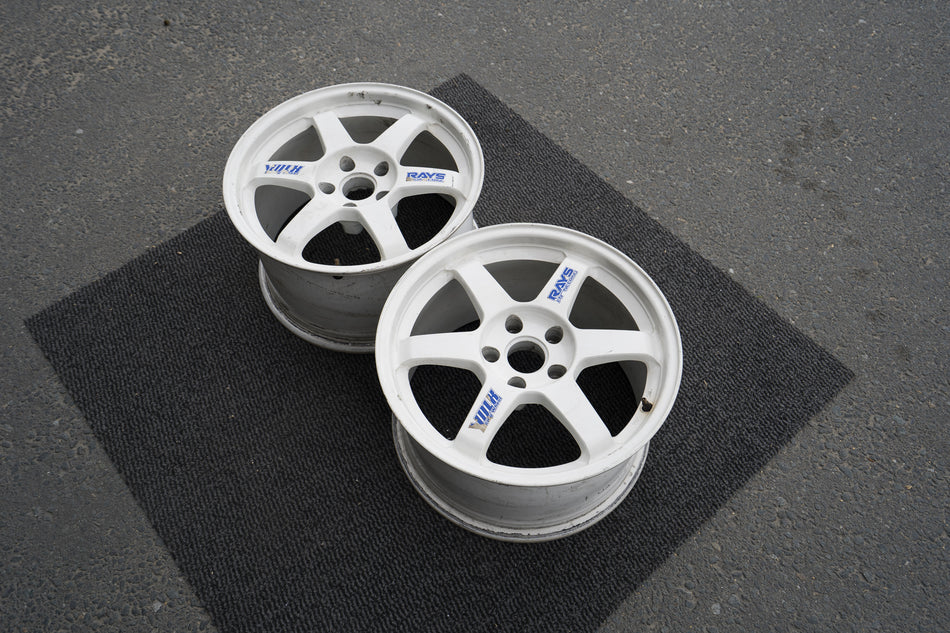 RAYS VOLK RACING TE37 OG PAIR