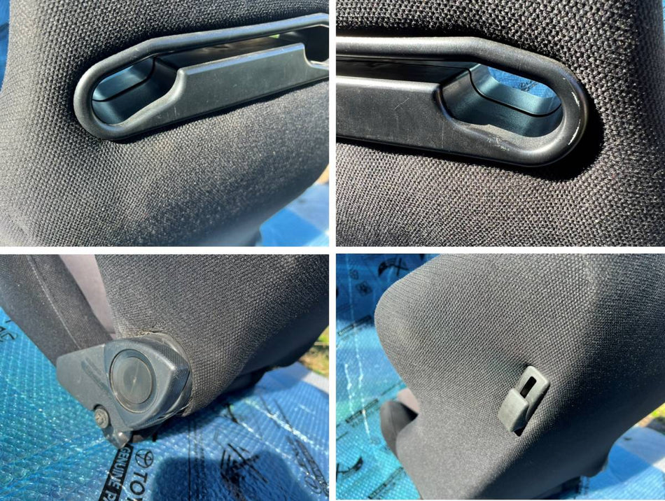 RECARO SR2 PAIR RECLINER RACING SEATS