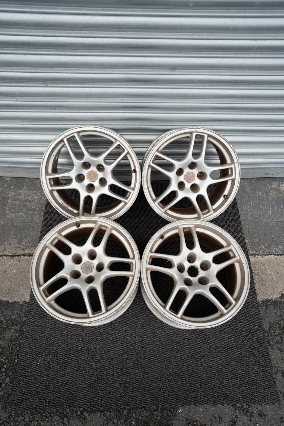 NISSAN R33 SKYLINE GTR BCNR33 GENUINE FORGED WHEELS