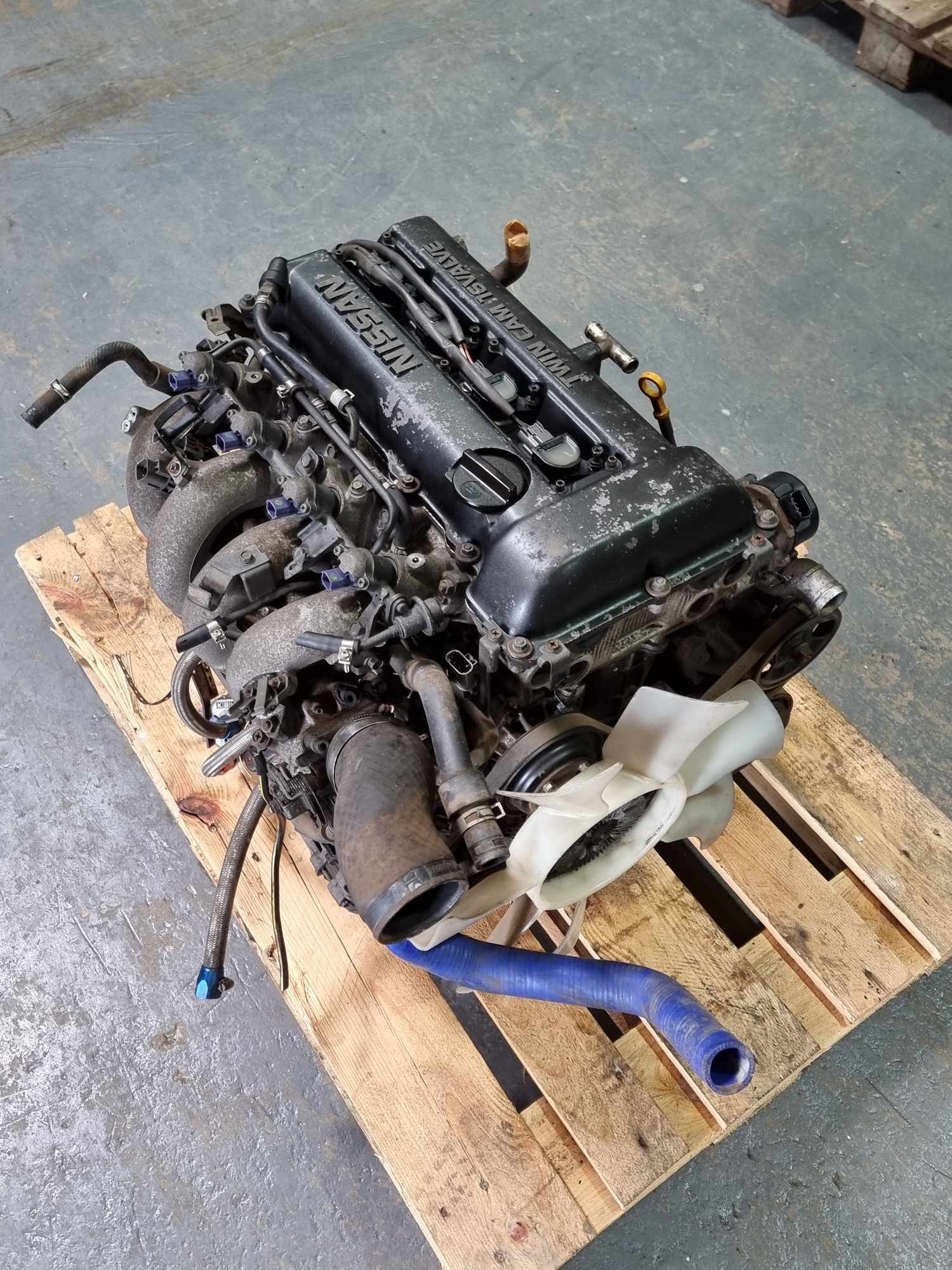 NISSAN SILVIA 180SX S13 BLACKTOP NON-VVT SR20DET ENGINE - JDM