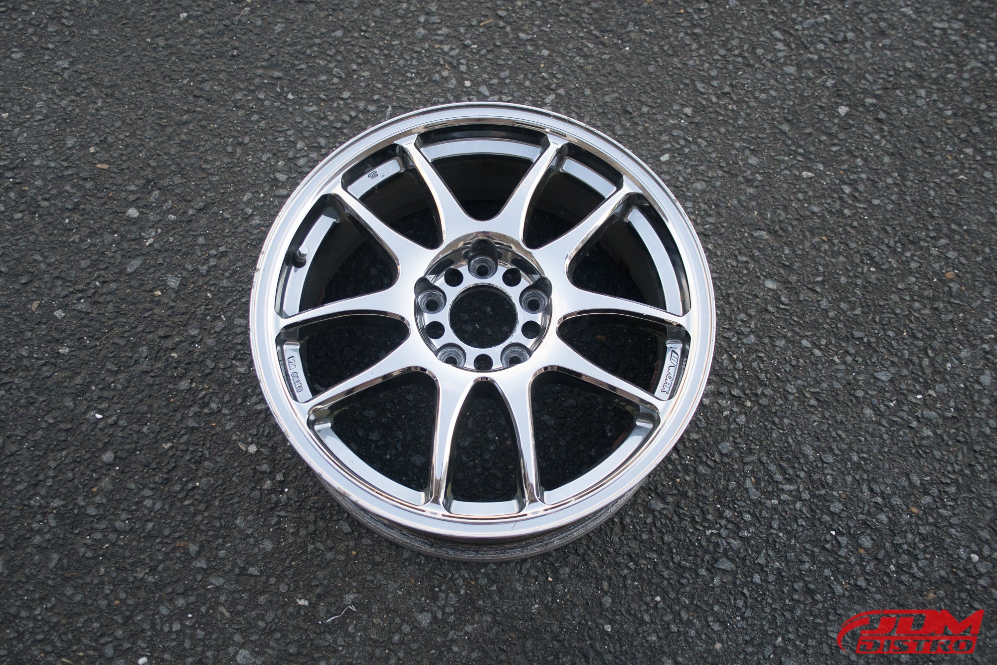 WORK EMOTION CR KAI OG CHROME - JDM Distro - Buy JDM Wheels