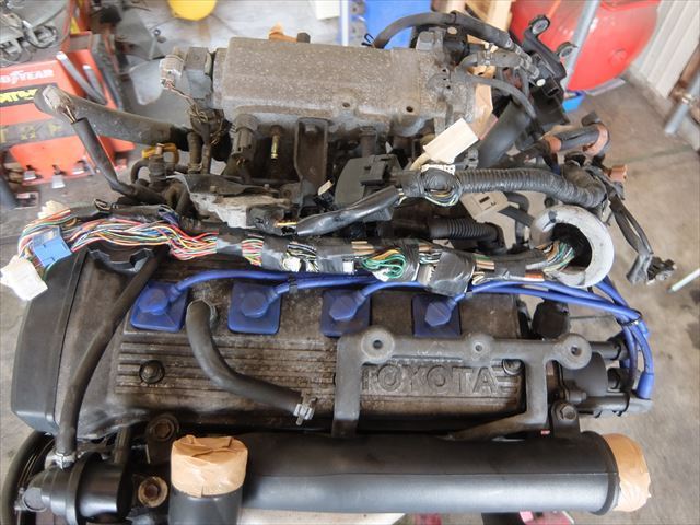 TOYOTA STARLET GLANZA TURBO EP91 EP82 4EFTE ENGINE