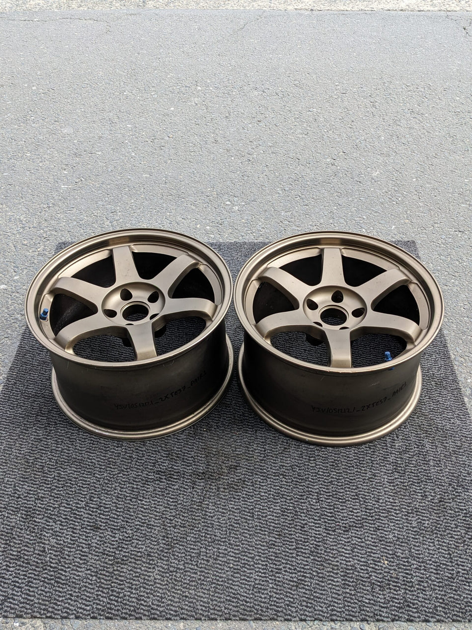 RAYS VOLK RACING TE37 GTR OG BRONZE PAIR