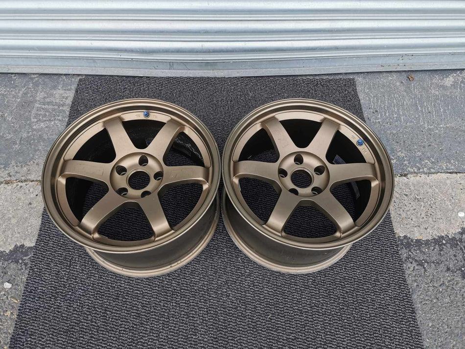 RAYS VOLK RACING TE37 GTR OG BRONZE PAIR