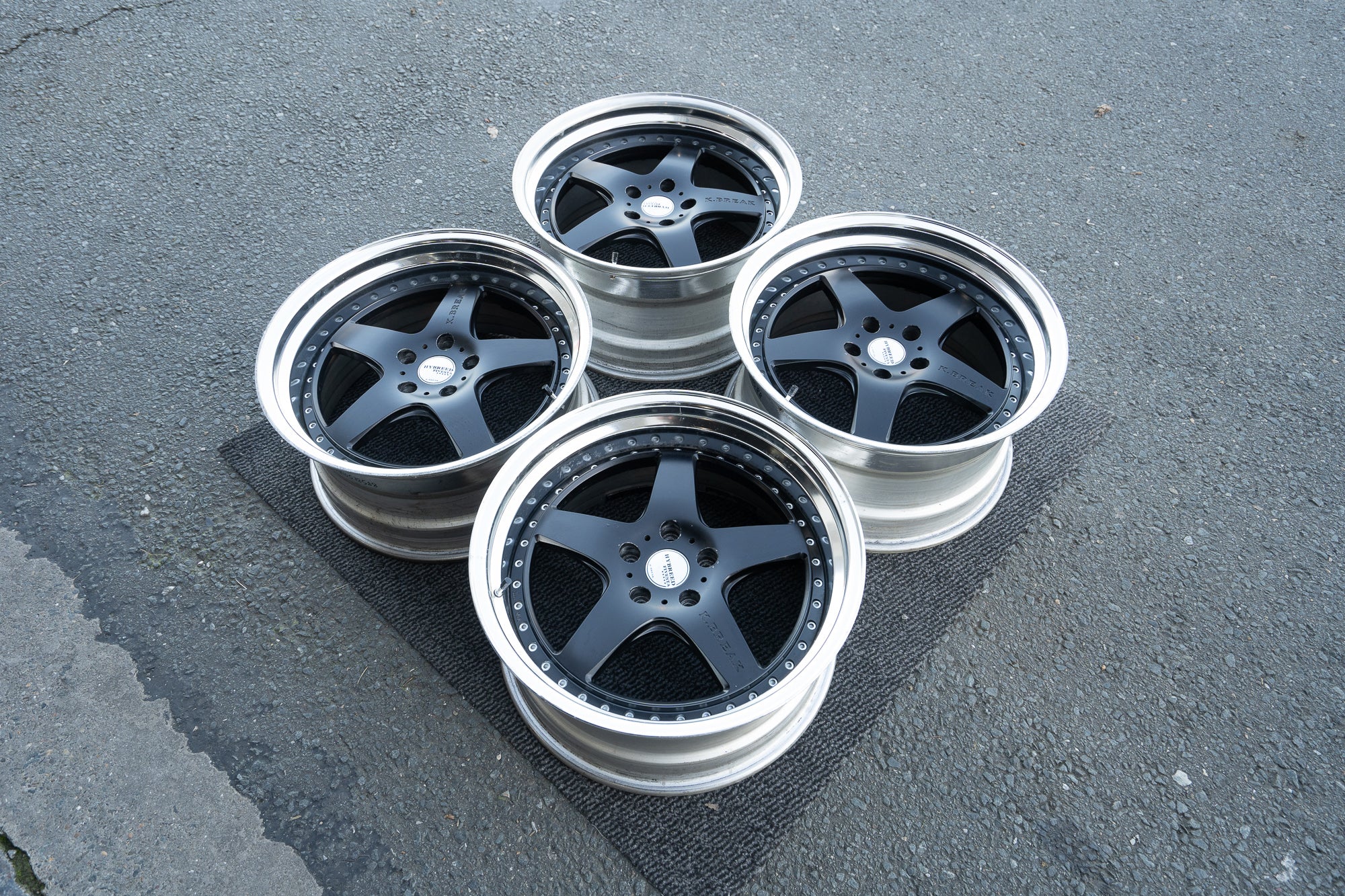 K.BREAK ファイブスター19インチ 9J＋35 10J＋23 yjv10578588-k-break-hybreed-