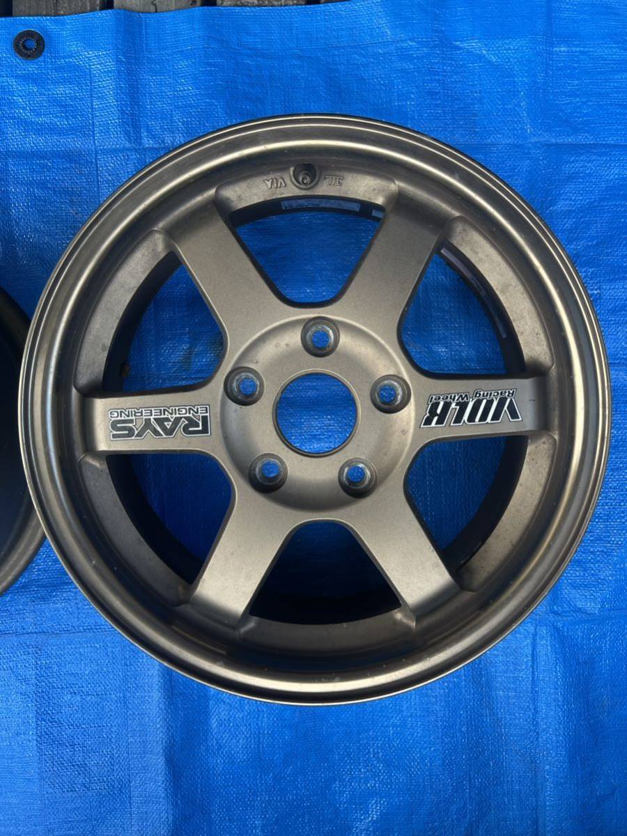 RAYS VOLK RACING TE37 OG BRONZE PAIR