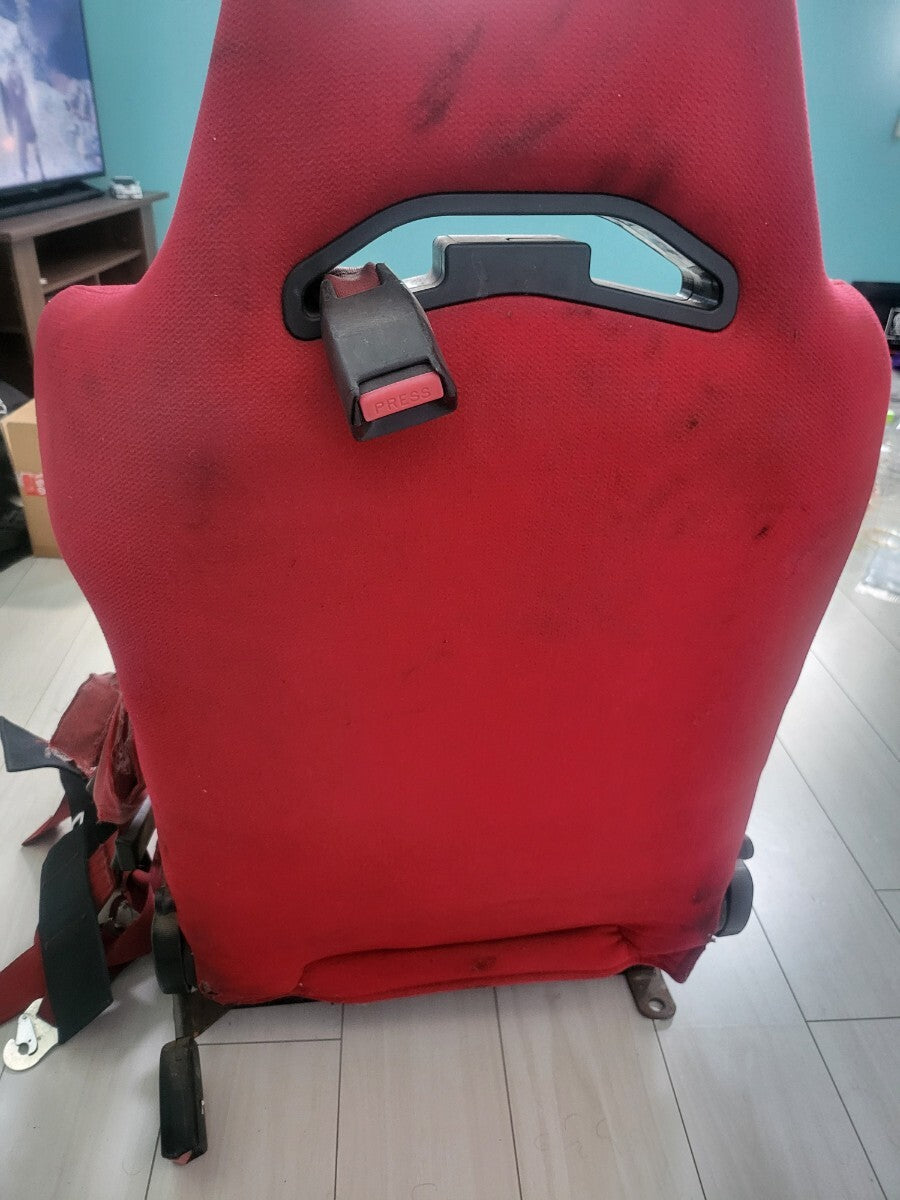 BRIDE BRIX 1.5 RACING SEAT RED
