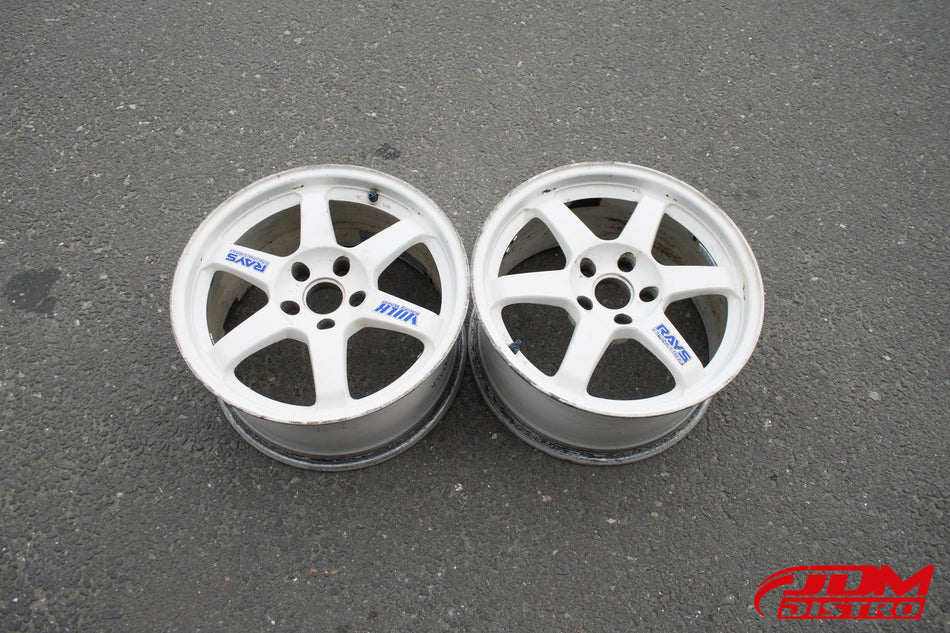 RAYS VOLK RACING TE37 OG PAIR