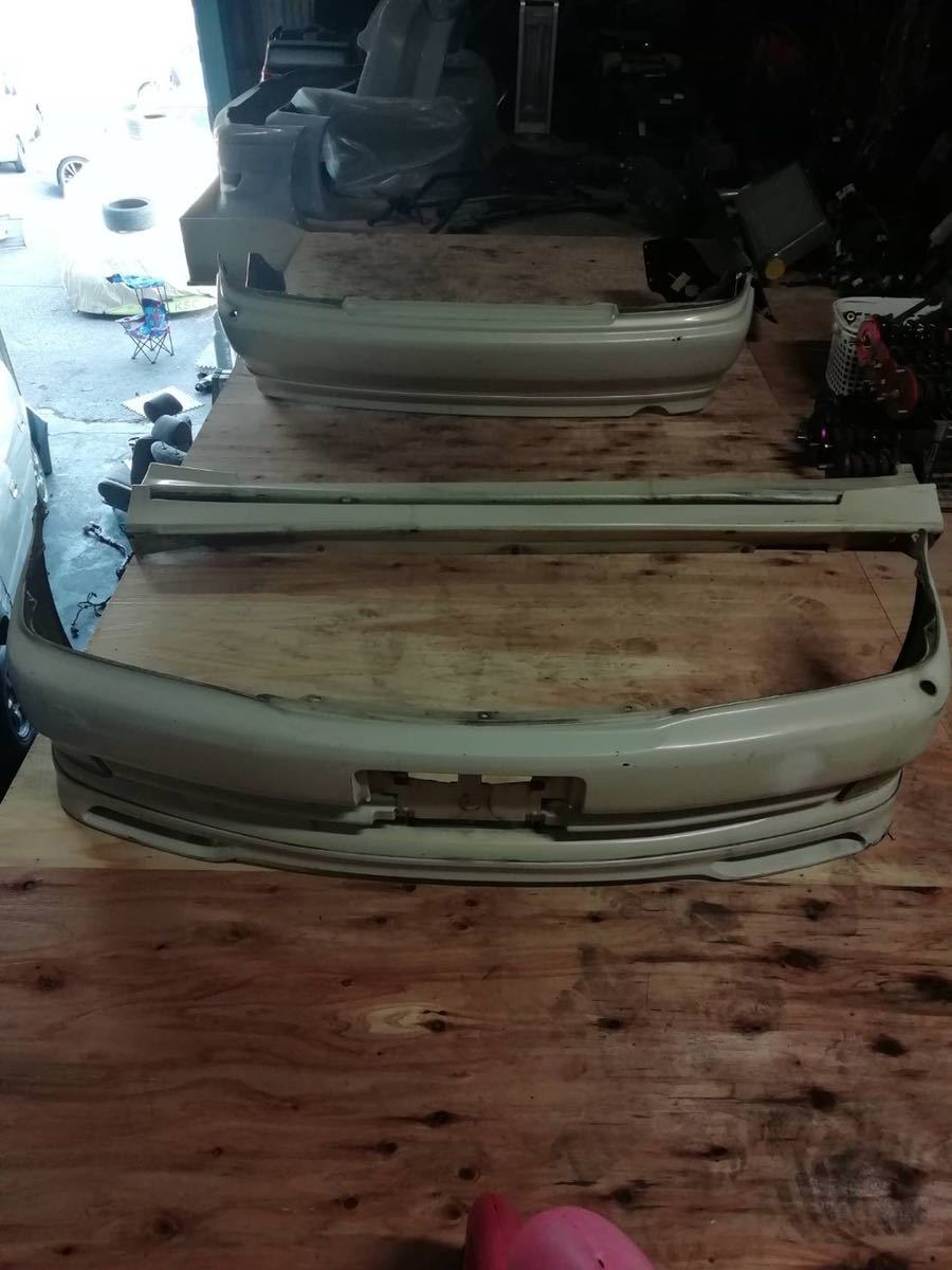 TOYOTA CHASER JZX100 GENUINE OEM AERO BUMPERS &amp; LIP KIT