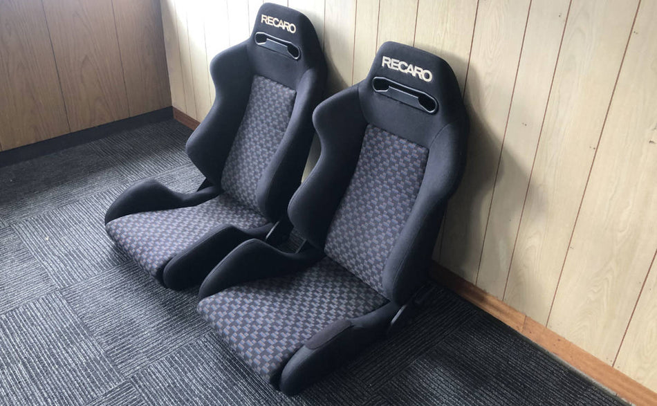 RECARO SR2 INDY PAIR RECLINER RACING SEATS