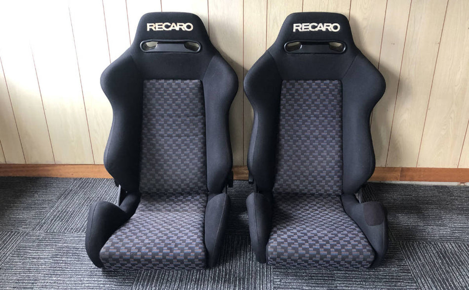 RECARO SR2 INDY PAIR RECLINER RACING SEATS