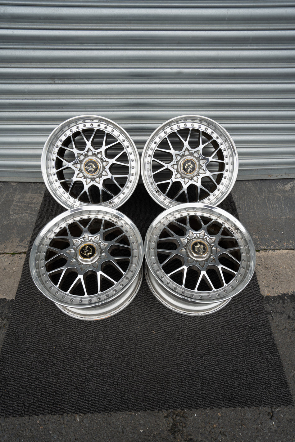 WORK ELBE RACING MESH CHROME