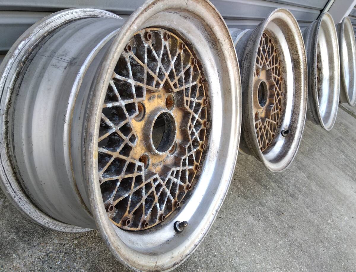 RAYS VOLK RACING VOLK MESH 14インチ 7J 当時物 当時物 旧車 深リム 