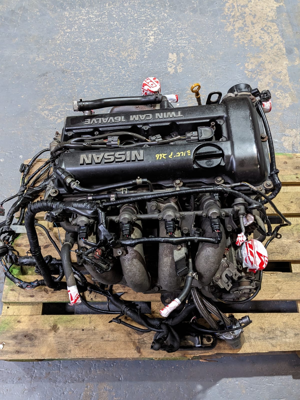 NISSAN SILVIA 180SX S13 BLACKTOP NON-VVT SR20DET ENGINE - JDM