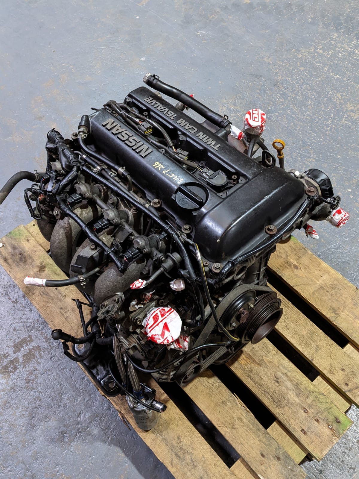 NISSAN SILVIA 180SX S13 BLACKTOP NON-VVT SR20DET ENGINE - JDM