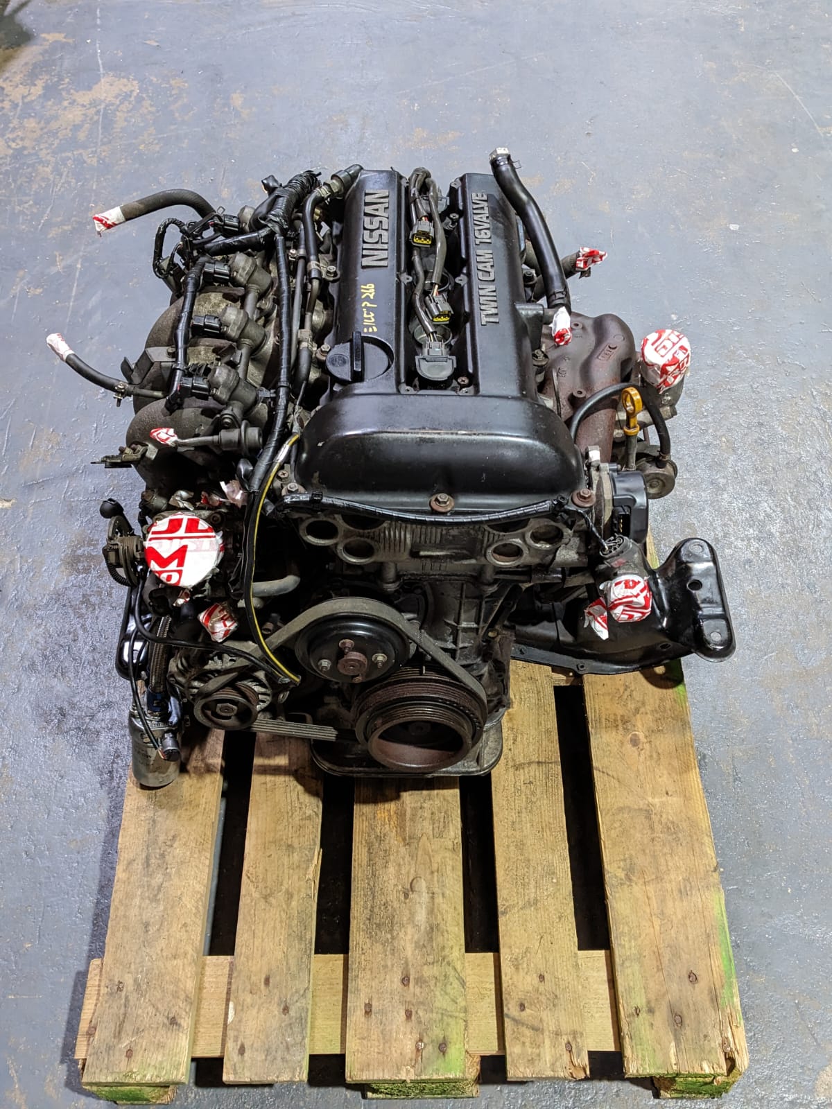 NISSAN SILVIA 180SX S13 BLACKTOP NON-VVT SR20DET ENGINE - JDM