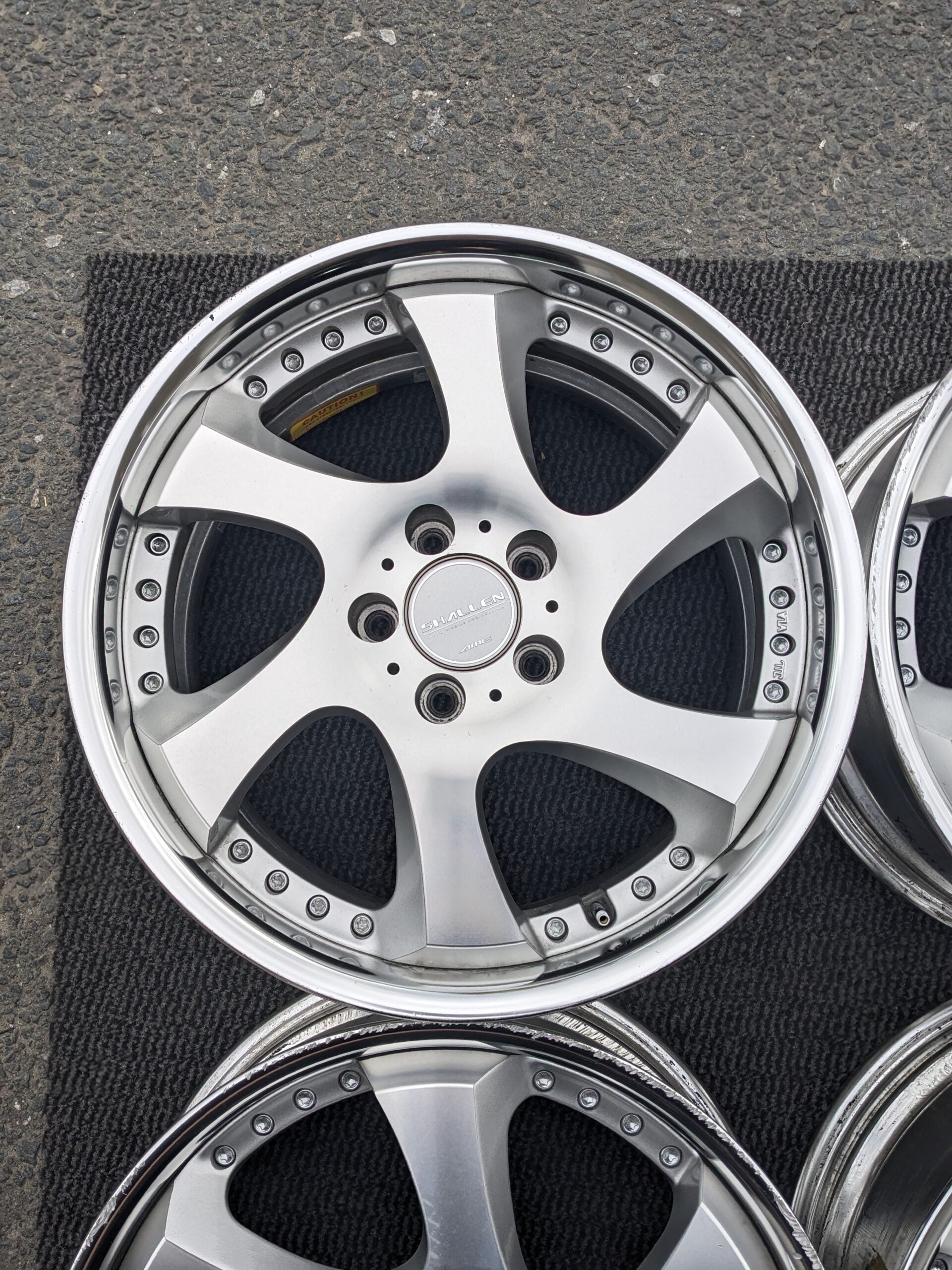 AME SHALLEN ヴィンミューレ 18インチ 7.5 J +53 AME SHALLEN SX 4Wheels 18inch 7.5J +53 5×114.3 | eBay